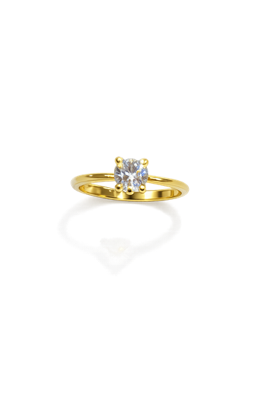 Anello Vidali Gioielli Donna in Oro giallo Zircone ANOR-94-34 - ANOR-94-34